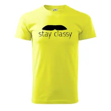 Stay Classy - mustache