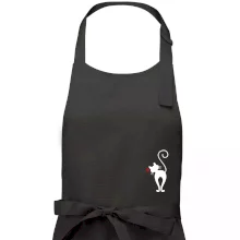 Zamilovaná mačka zozadu Zamilovaná mačka zozadu