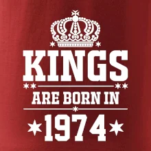 Kings are born in 1974