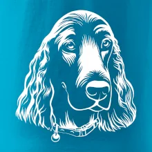 Kokeršpaniel - hlava kreslená