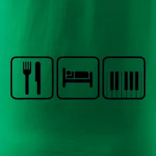 Eat sleep piano v rade