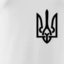 Ukrajina trojzubec prsník