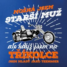 Možná jsem starší muž - tříkolka Možná jsem starší muž - tříkolka