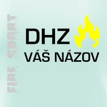 DHZ - Váš názov - FLUO + Reflexná potlač