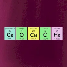 Geocache - periodická tabuľka