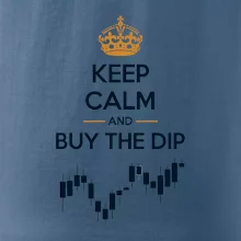 Keep Calm and Buy the Dip - koruna a graf