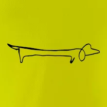 Jazvečík - kreslený