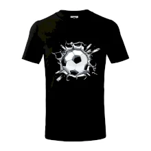 Futbalová lopta v triku Futbalová lopta v triku