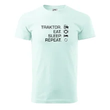 Traktor eat sleep repeat