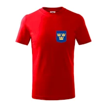 Švédsky znak tri korunky na prsník