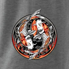 Yin & Yang Koi kapor - oranžový Yin & Yang Koi kapor - oranžový
