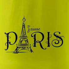 Paris nápis Eiffelovka rovný Paris nápis Eiffelovka rovný