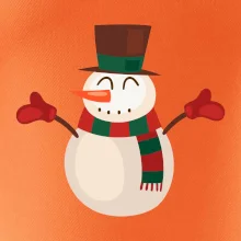 Vianočný snehuliak