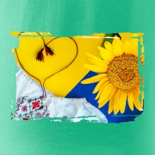 Ukrajina slnečnice a kroj Ukrajina slnečnice a kroj