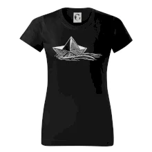 Letná romantika - papierová loďka