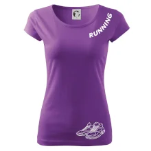 Running nápis šikmo