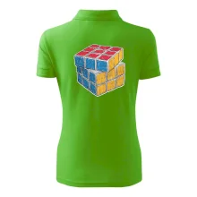 Rubikova kocka kreslená