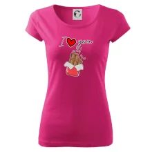 I love you and chocolate