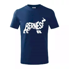 Bernese Mountain Dog nápis v tele