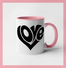 Love nápis jednoduchý