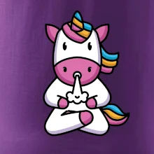 Yoga fučiaci jednorožec