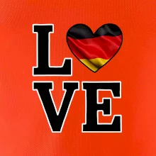 Love Nemecká vlajka