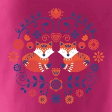 Folklór - dve líšky Folklór - dve líšky