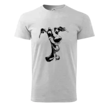 Čiernobiela karikatúra chrt Čiernobiela karikatúra chrt