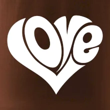 Love nápis jednoduchý