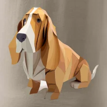 Baset zlepený z papiera