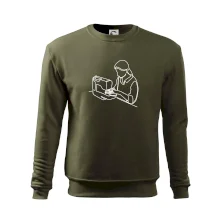 Krajčírka a šijací stroj jedným ťahom