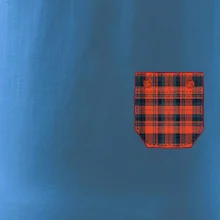 Flanelové triko červené