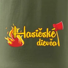 Hasičské dievča - oheň a sekera