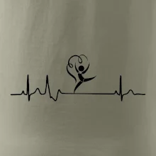 EKG moderná gymnastika stuha