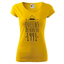 Queens are born in 1991 Queens are born in 1991