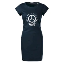 Peace symbol čiernobiely