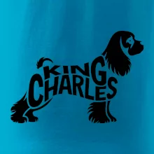 Kavalier king Charles španiel nápis v tele