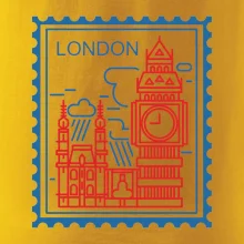 Londýn známka jednoduchá