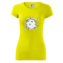 Florbal lopta v triku Florbal lopta v triku