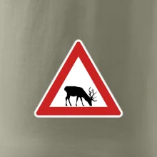 Dopravná značka - Pozor žreb