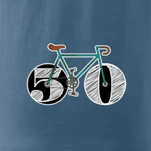 Narodeniny 50 rokov na bicykli