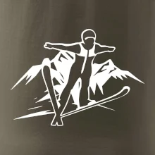 Letiaci skokan biely