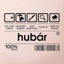Čiarový kód - Hubár