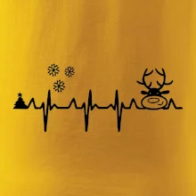 EKG Vianoce Vločky a sob