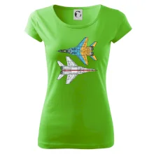 Mig 29 Fulcrum zo spoda a zo shora