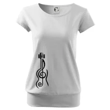 Husľový kľúč gitara Husľový kľúč gitara