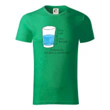 Technically, the glass is always full Technically, the glass is always full