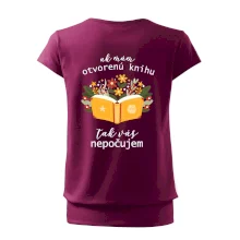 Ak mám otvorenú knihu, tak vás nepočujem