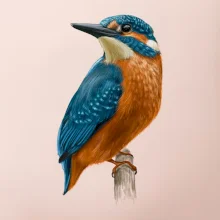 Ľadnáčik kreslený