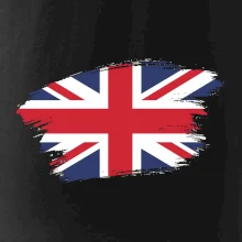 Britská vlajka roztrhaná